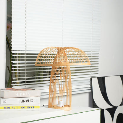 Lampe bambou naturel