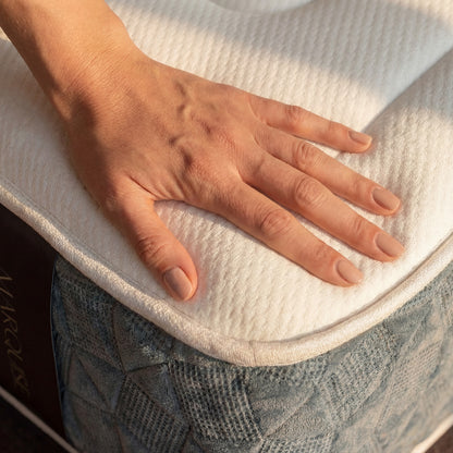 Matelas Ressorts ensachés et Mémoire de forme - 33 cm - MARQUISE