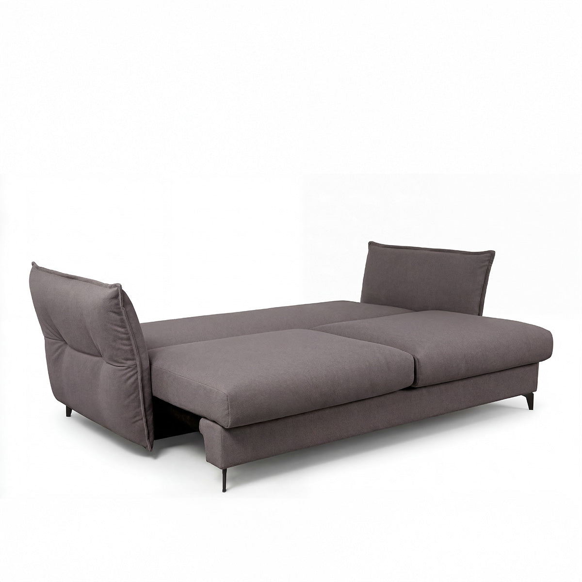 Canapé droit convertible - 3 places - Tissu - VERDURO