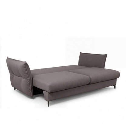 Canapé droit convertible - 3 places - Tissu - VERDURO