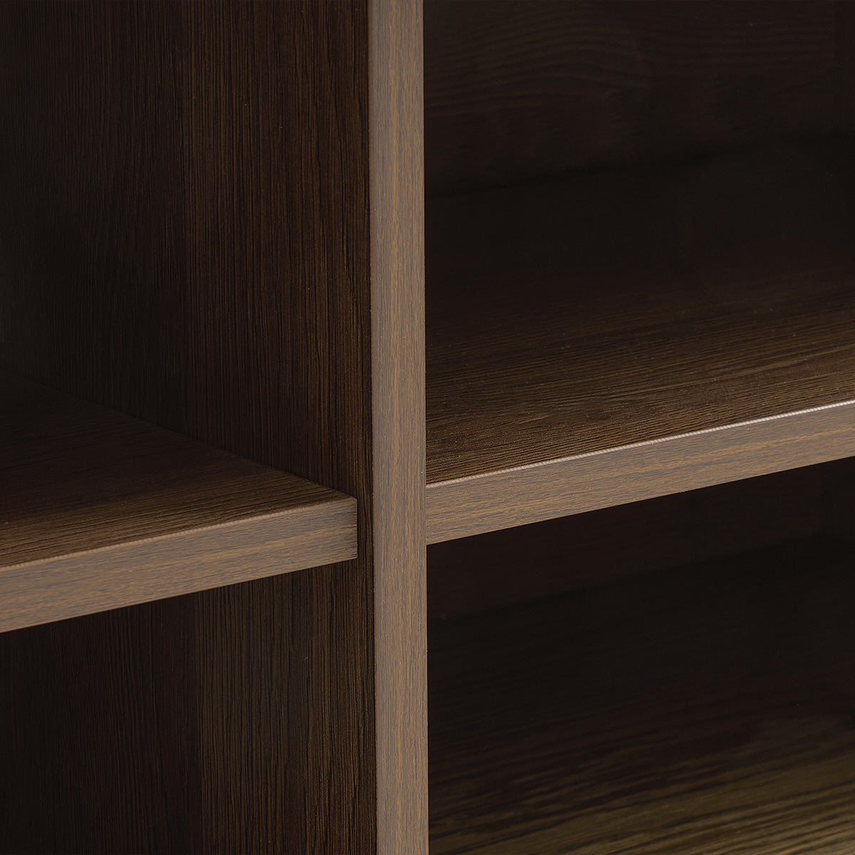 Meuble bas 180 cm 2 portes - Bois - ALBA