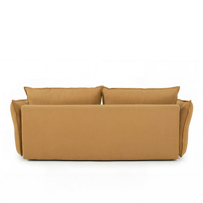 Canapé droit convertible - 3 places - Tissu - VERDURO