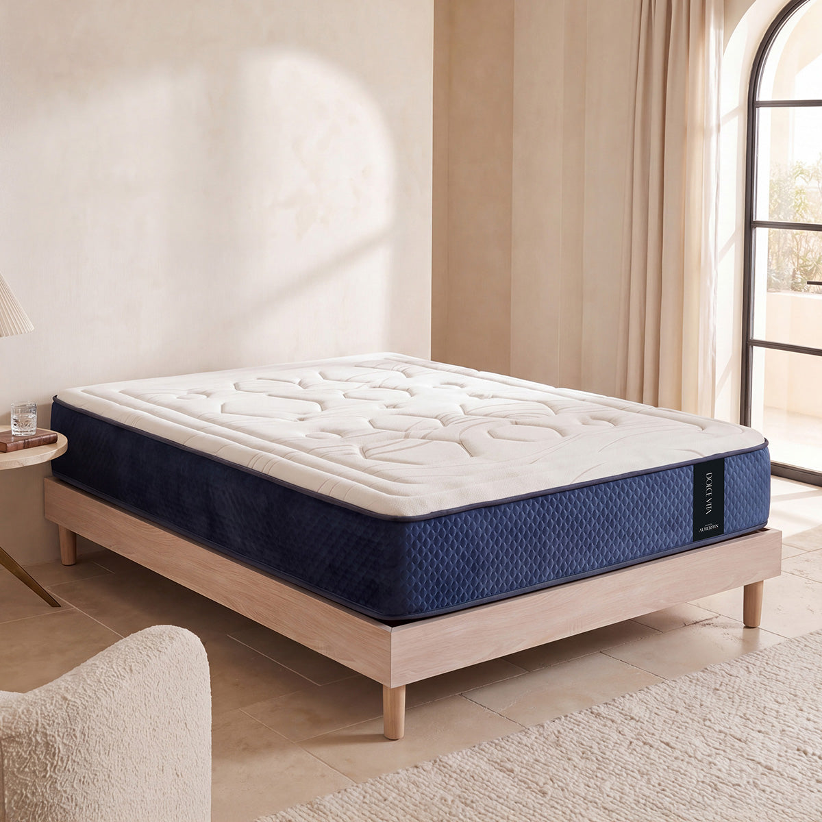 Ensemble Matelas DOLCE VITA et Sommier SÉLÉNA
