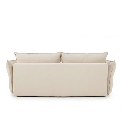 Canapé droit convertible - 3 places - Tissu - VERDURO