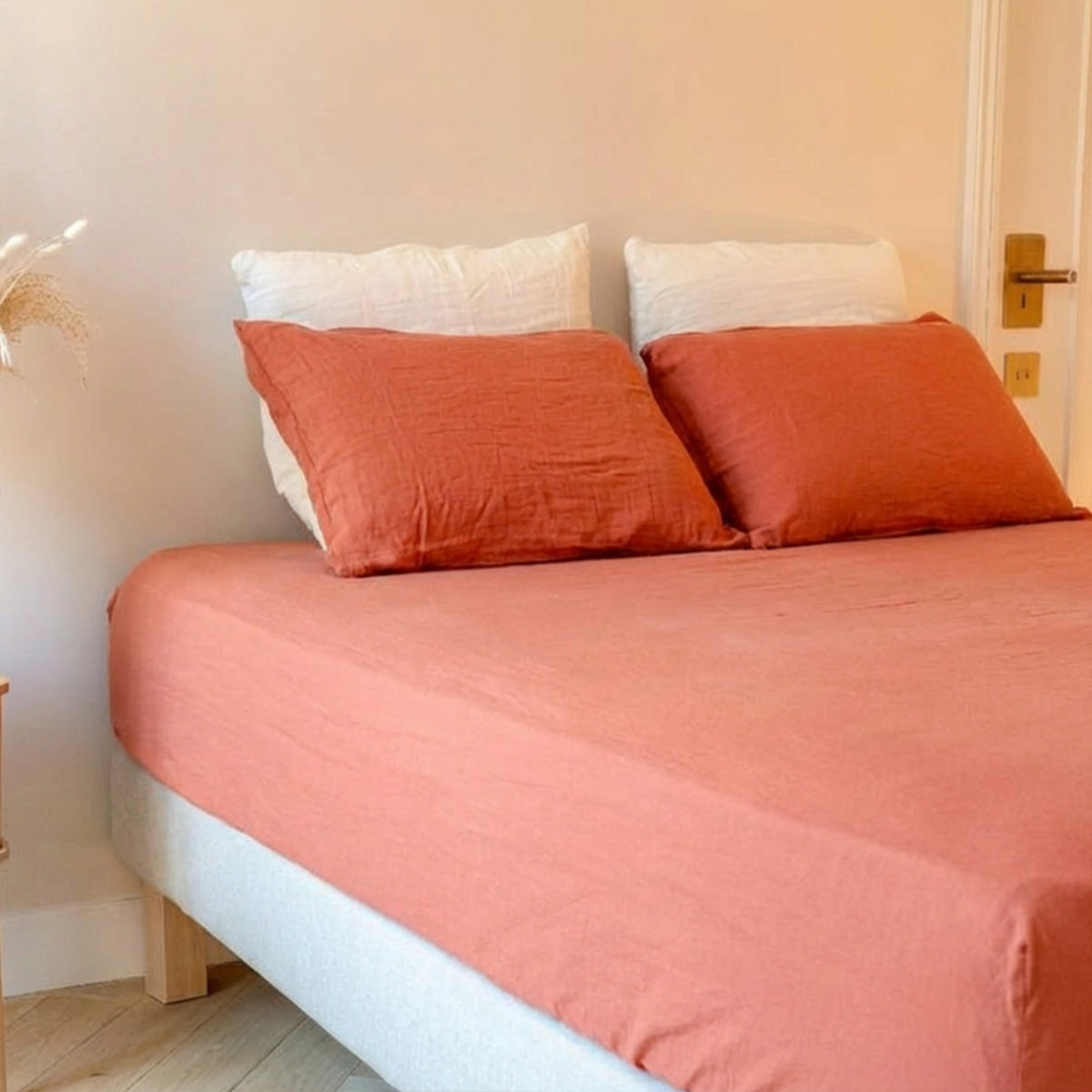 Drap-housse - Gaze de coton - LOUISE