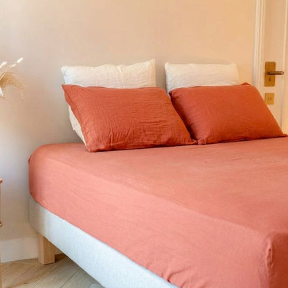 Drap-housse - Gaze de coton - LOUISE