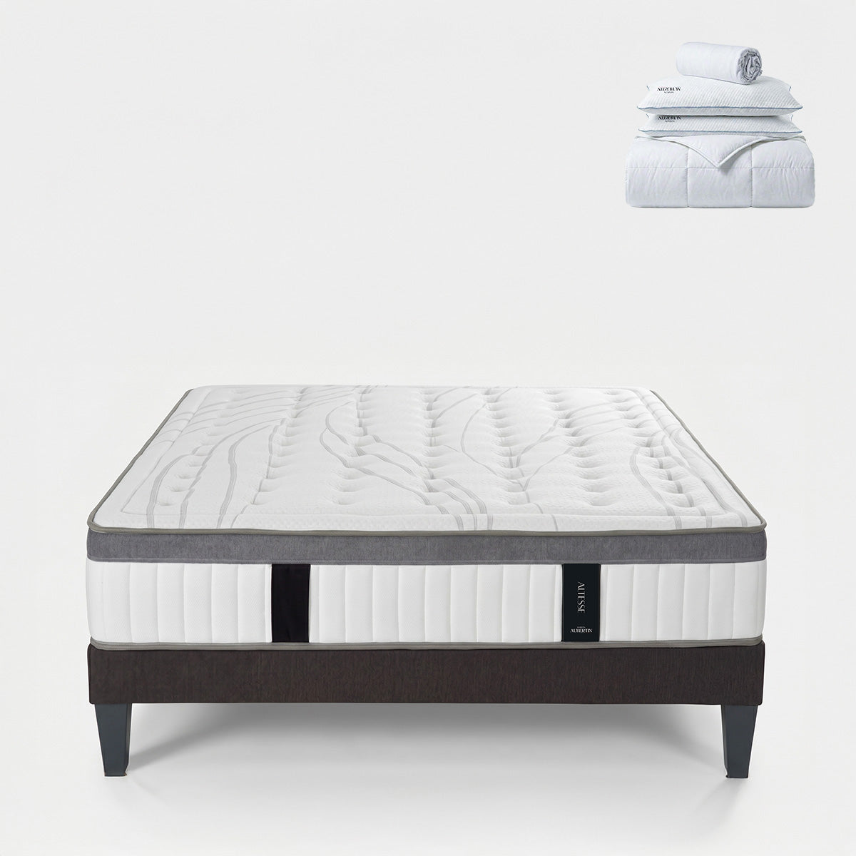 Prêt-à-dormir ALTESSE avec Sommier AURORE et Accessoires