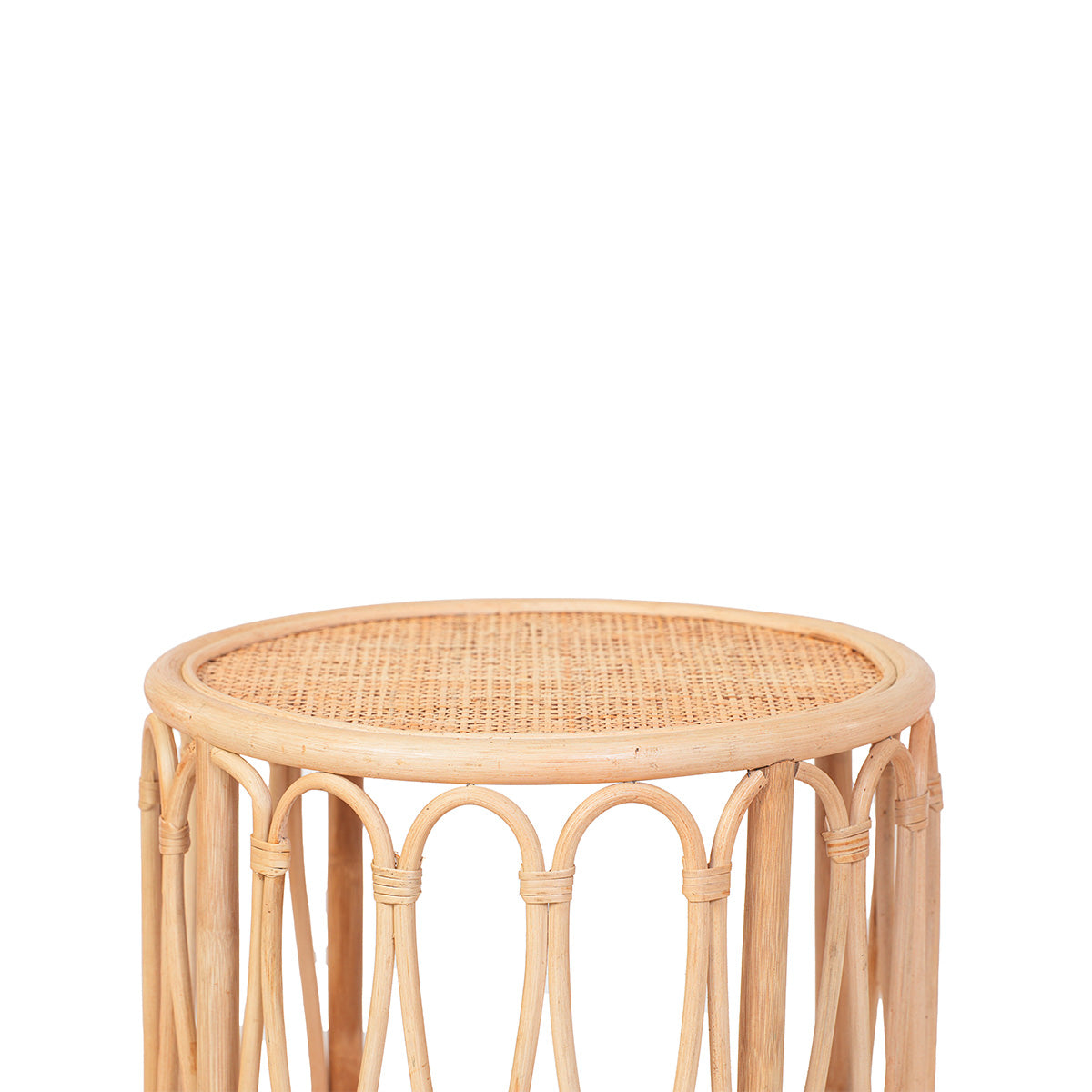 Table d'appoint ronde ø41 cm - Rotin - POGGIO