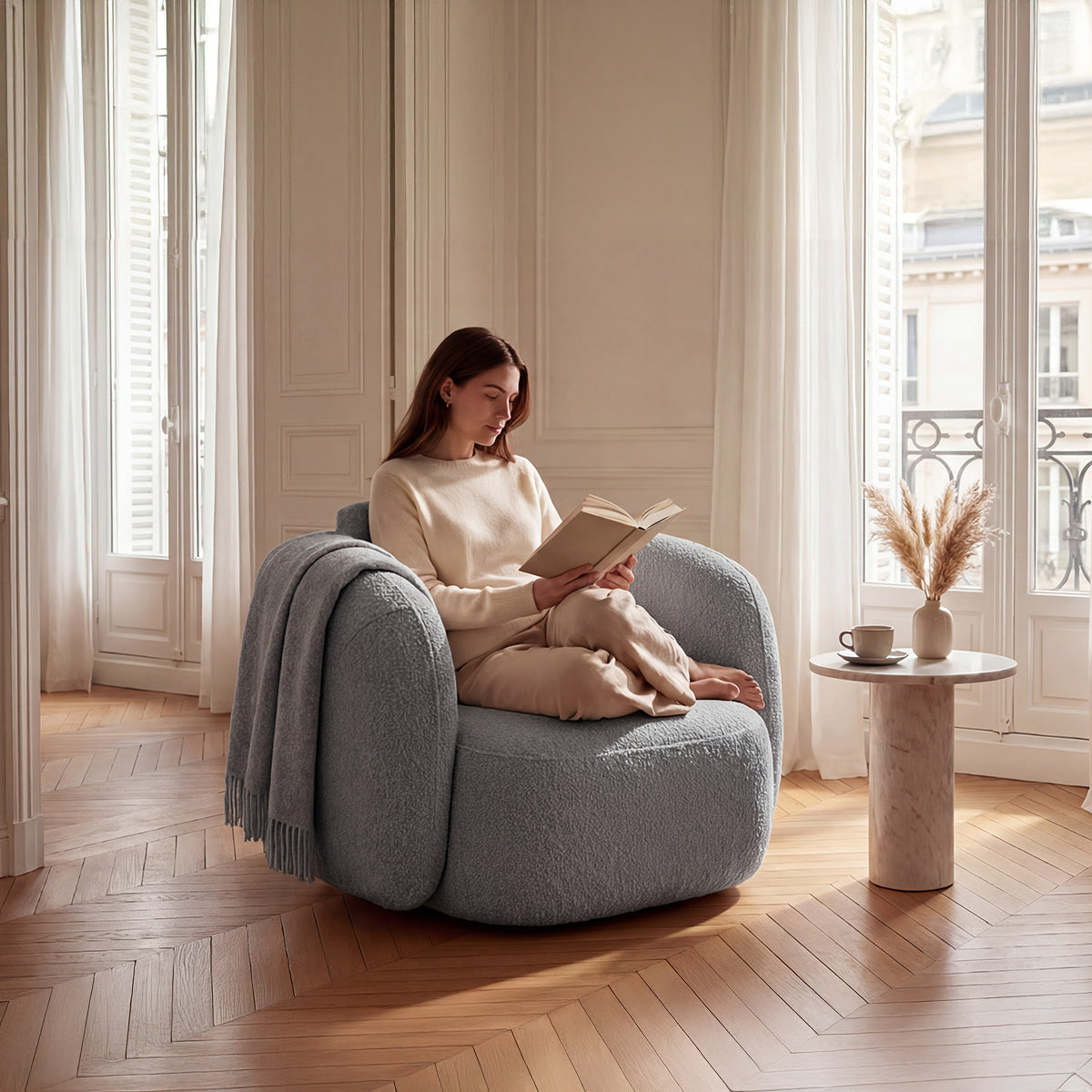 Fauteuil - Bouclette - LUNA