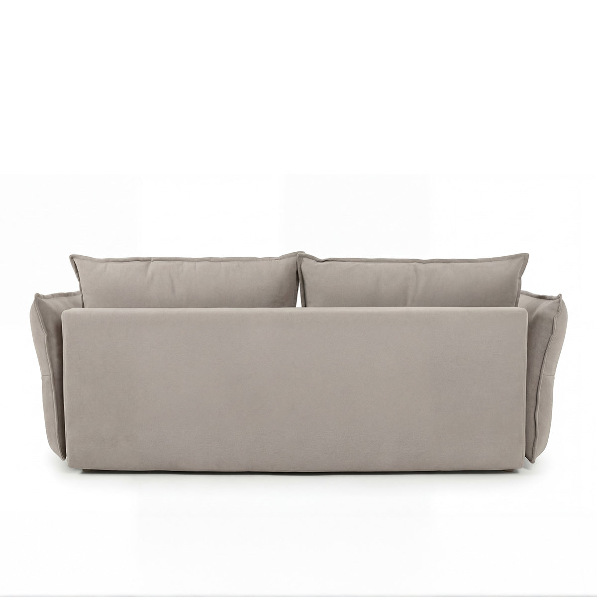 Canapé droit convertible - 3 places - Tissu - VERDURO