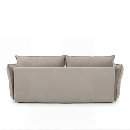 Canapé droit convertible - 3 places - Tissu - VERDURO