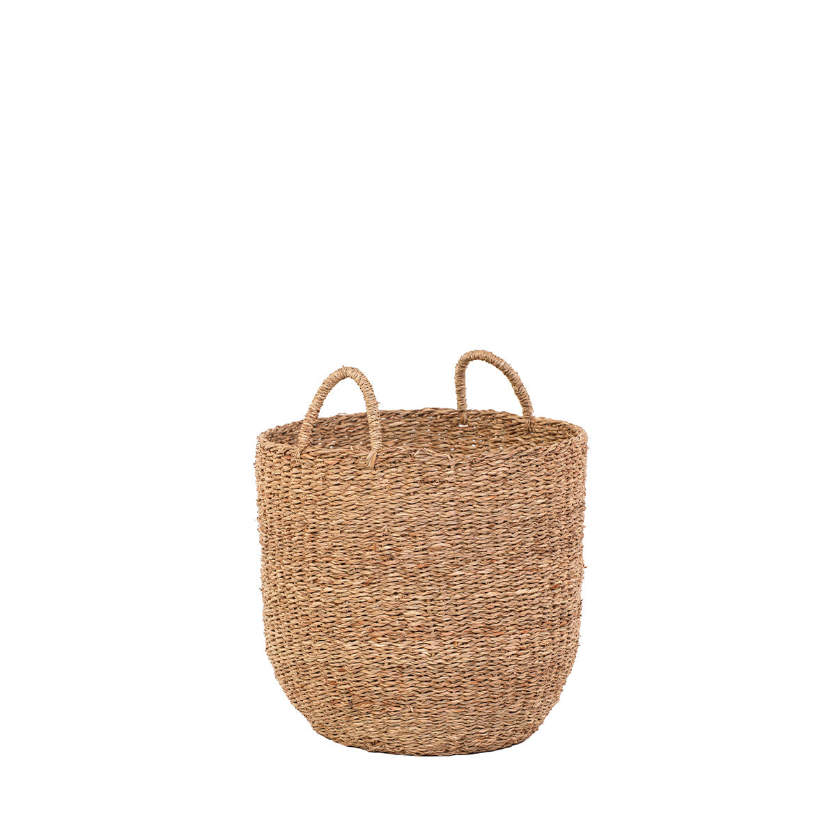 Panier jonc de mer naturel - NATURE