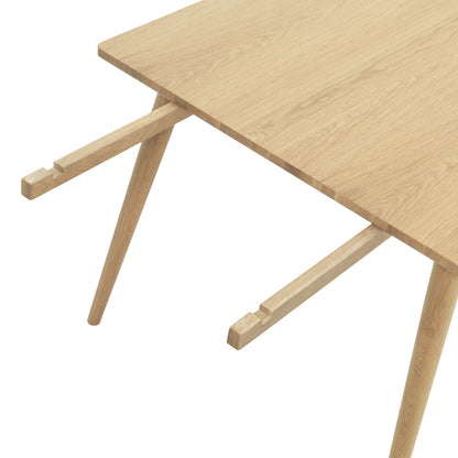 Table à manger 8 personnes 190 cm - Bois - CAPRI