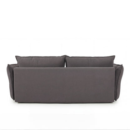 Canapé droit convertible - 3 places - Tissu - VERDURO