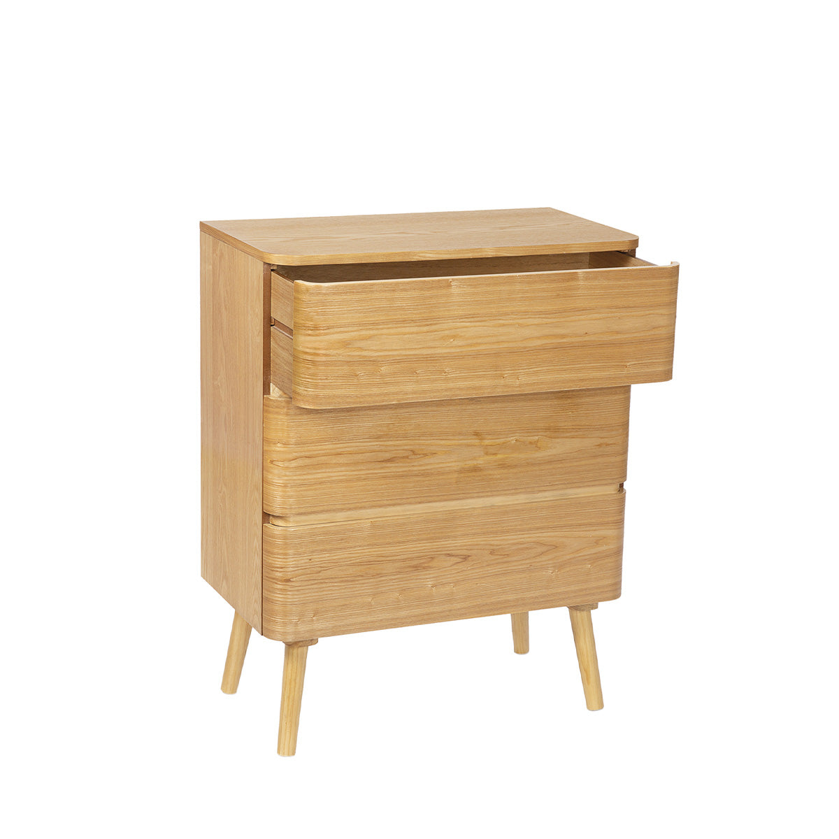 Chiffonnier 3 tiroirs - Bois - OGGI