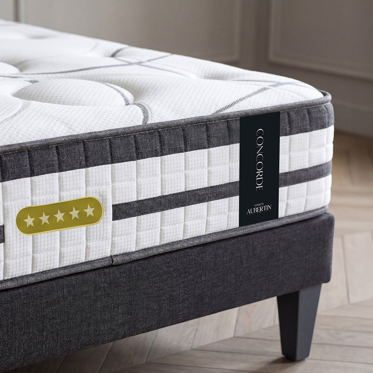 Ensemble Matelas CONCORDE et Sommier AURORE