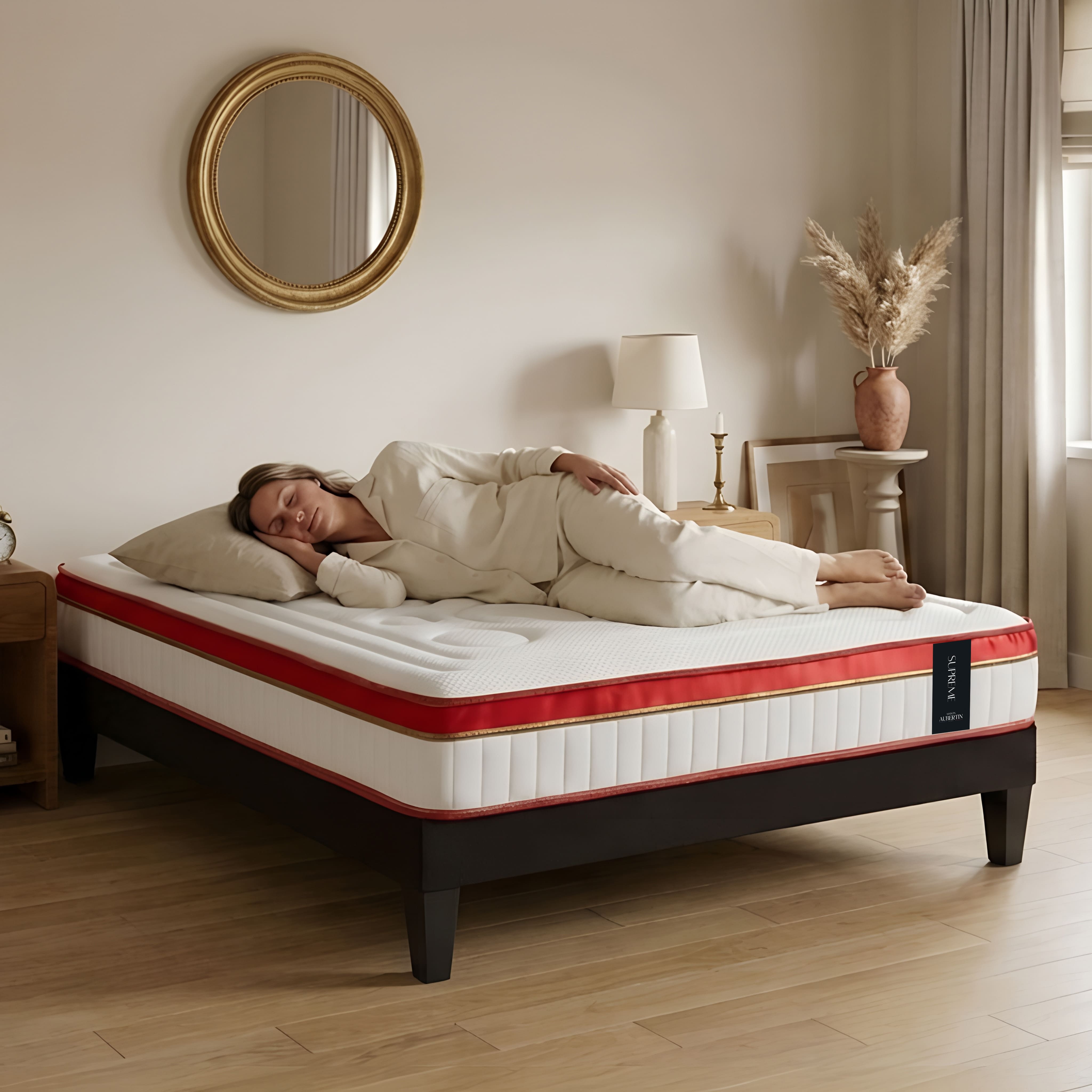 Ensemble Matelas SUPREME et Sommier AURORE