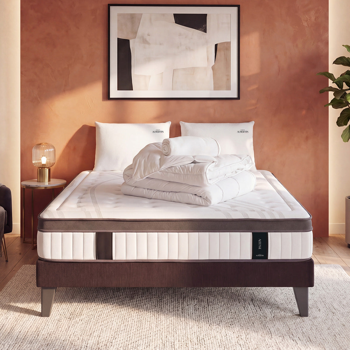 Prêt-à-dormir ALTESSE avec Sommier AURORE et Accessoires