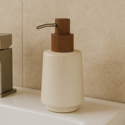 Distributeur de savon - Céramique beige - ARMONIA