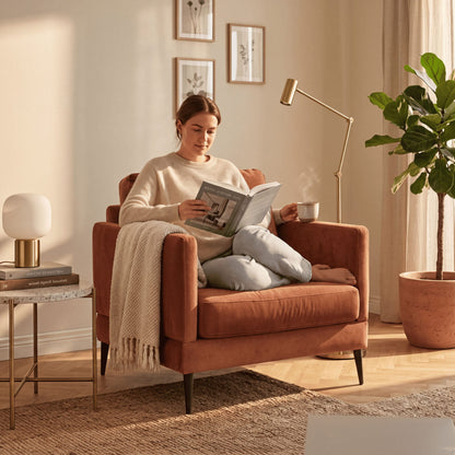 Fauteuil - Velours - SPLENDIDO