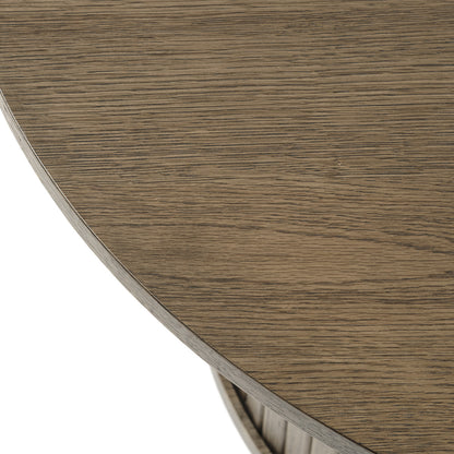 Table basse ronde ø90 cm - Bois - ALBA