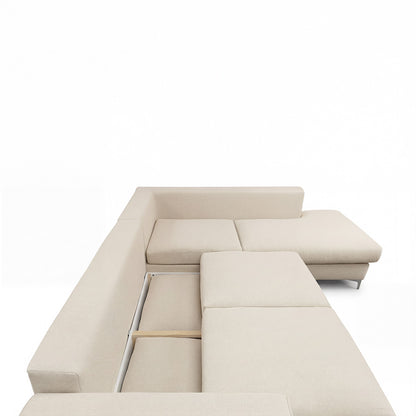 Canapé d'angle convertible - 4 places - Tissu - FIESOLE