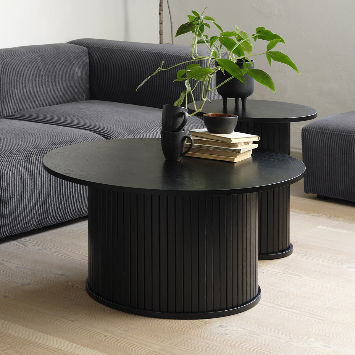 Table d'appoint ronde ø50 cm - Bois - ALBA