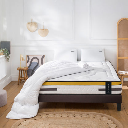 Prêt-à-dormir AUBERTIN avec Sommier AURORE et Accessoires