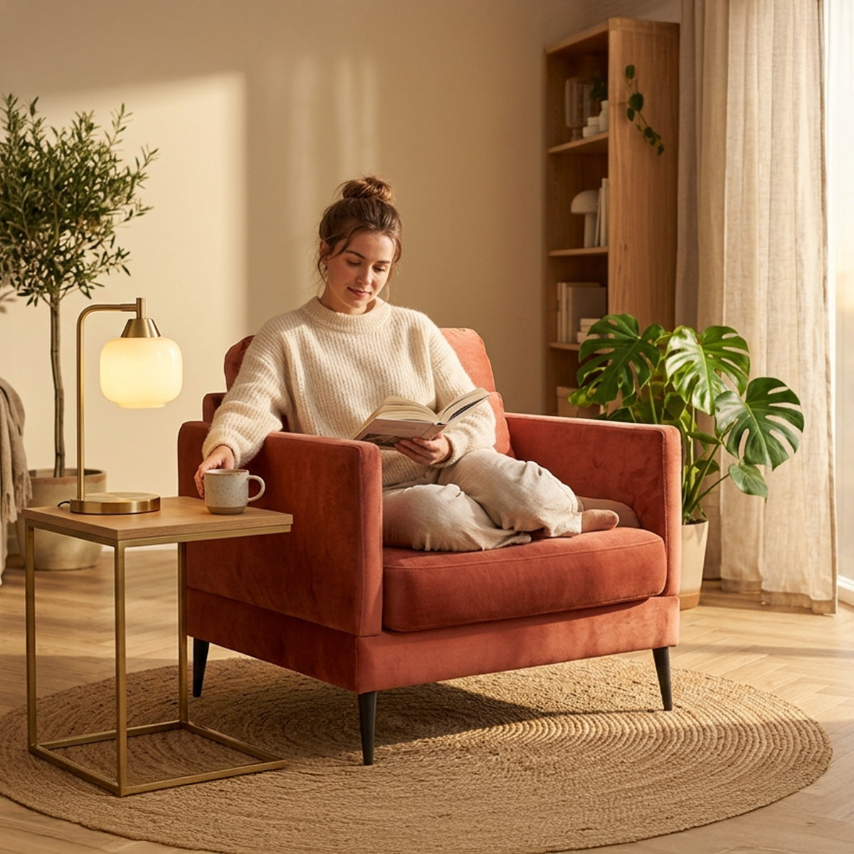 Fauteuil - Velours - SPLENDIDO