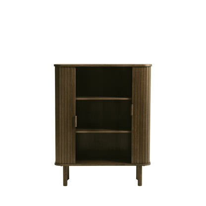 Buffet haut 2 portes - Bois - OLBIA