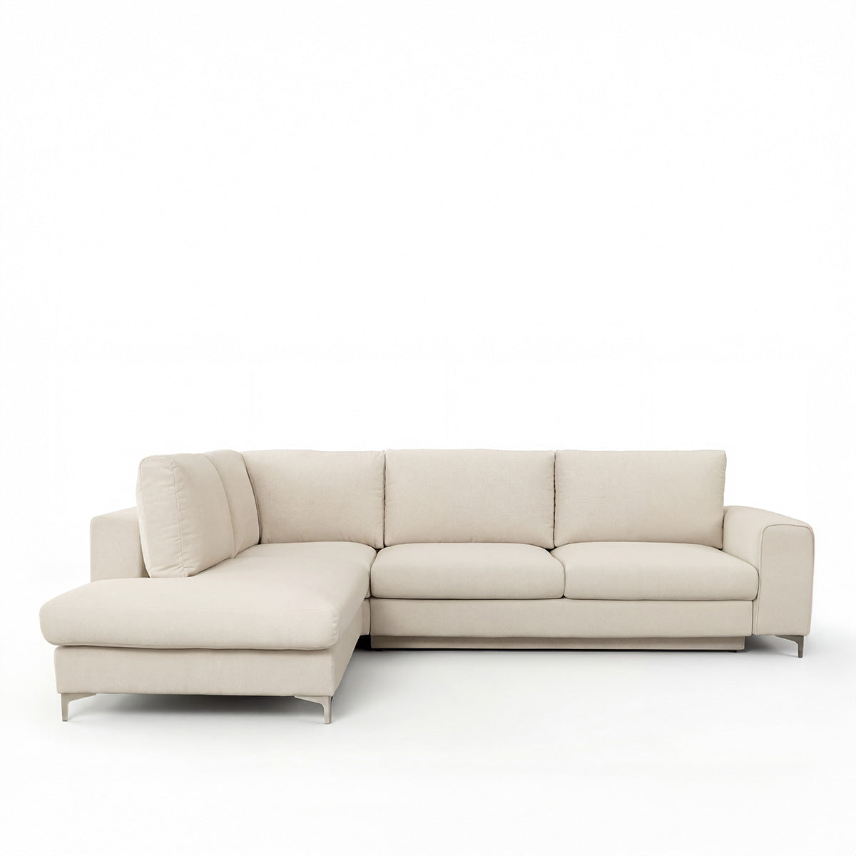 Canapé d'angle convertible - 4 places - Tissu - FIESOLE