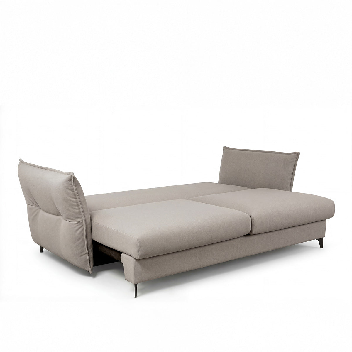 Canapé droit convertible - 3 places - Tissu - VERDURO