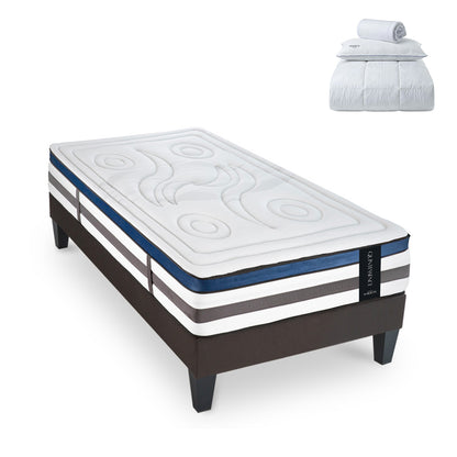 Prêt-à-dormir QUINTESSENCE avec Sommier AURORE et Accessoires