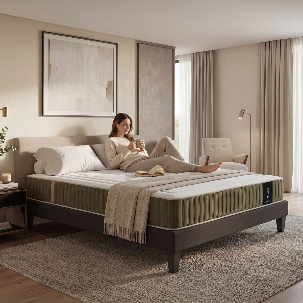 Matelas Mémoire de forme - 30 cm - OPALINE