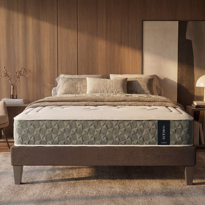 Matelas Ressorts ensachés et Mémoire de forme - 33 cm - MARQUISE