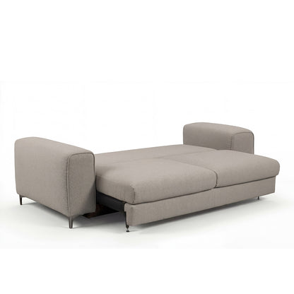 Canapé droit convertible - 3 places - Tissu - FIESOLE
