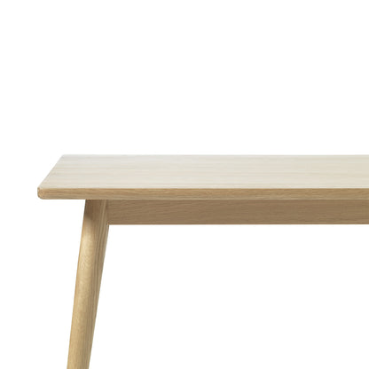 Table à manger 6 personnes 150 cm - Bois - CAPRI