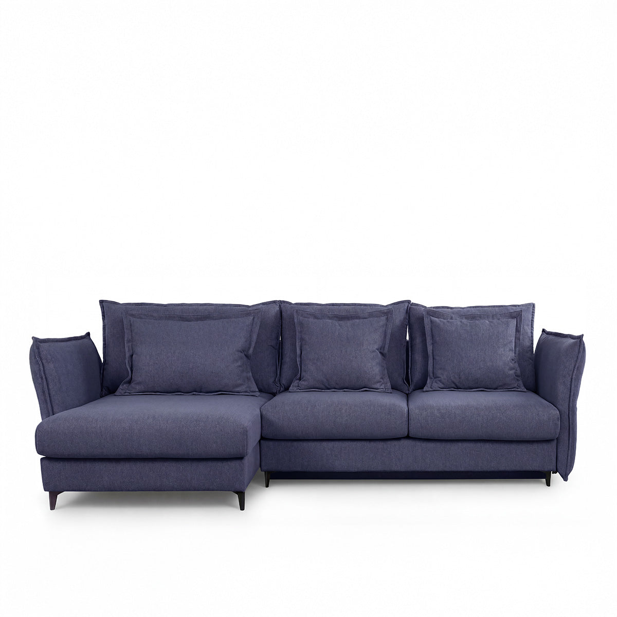 Canapé d'angle convertible - 3 places - Tissu - VERDURO