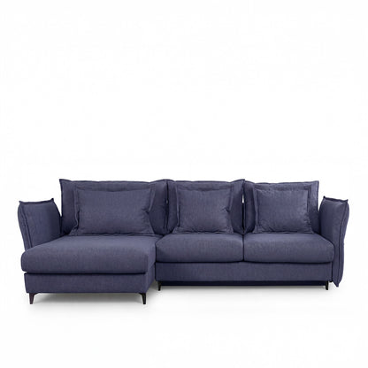 Canapé d'angle convertible - 3 places - Tissu - VERDURO