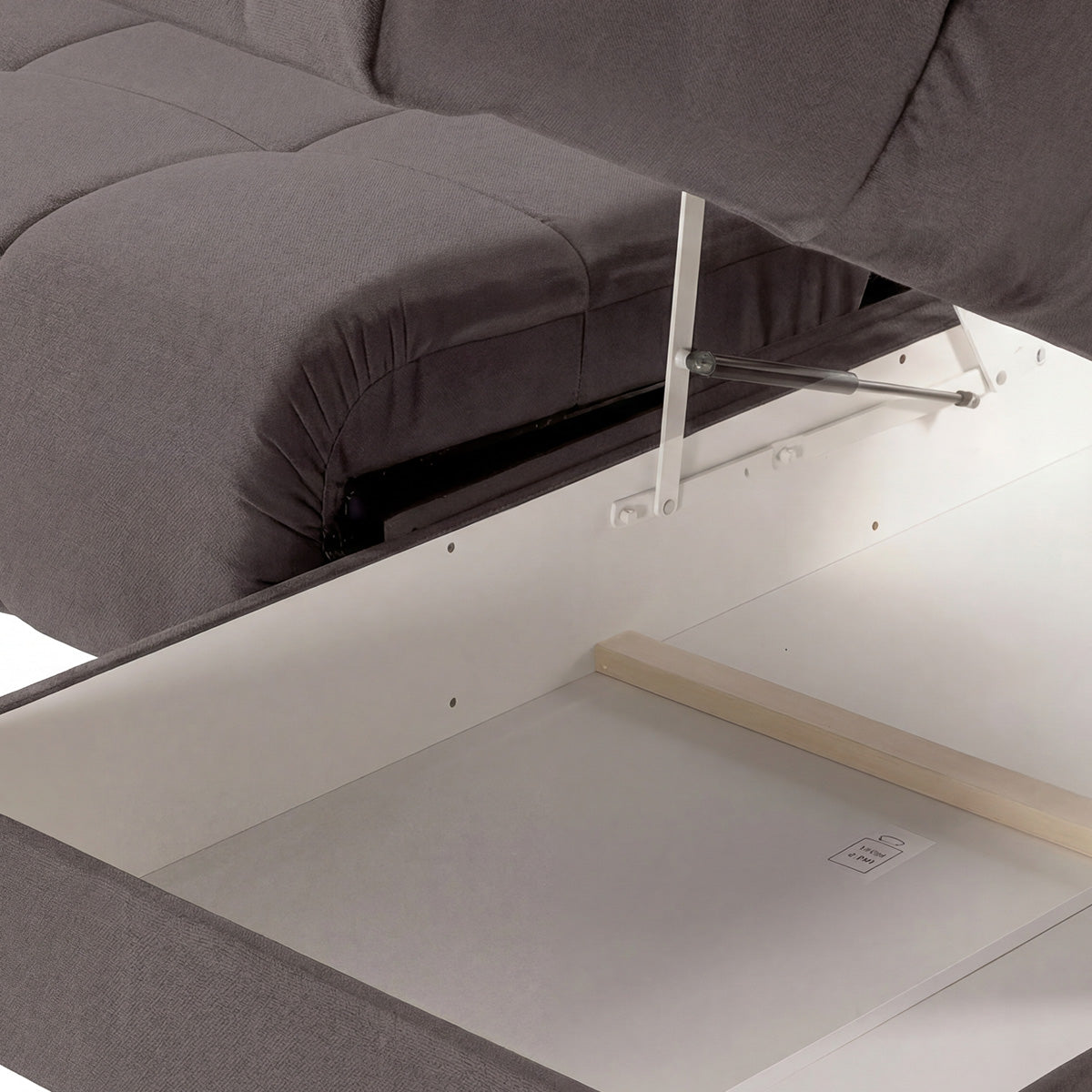 Canapé d'angle convertible - 4 places - Tissu - ANACAPRI
