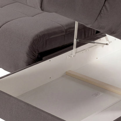 Canapé d'angle convertible - 4 places - Tissu - ANACAPRI