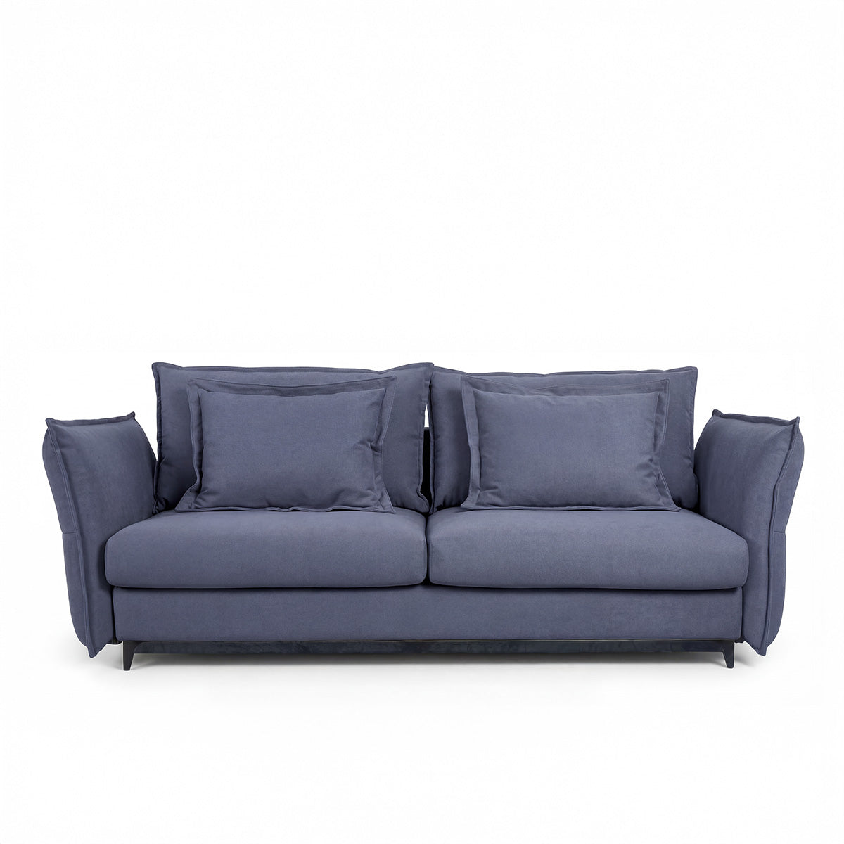 Canapé droit convertible - 3 places - Tissu - VERDURO
