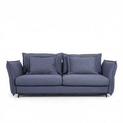 Canapé droit convertible - 3 places - Tissu - VERDURO
