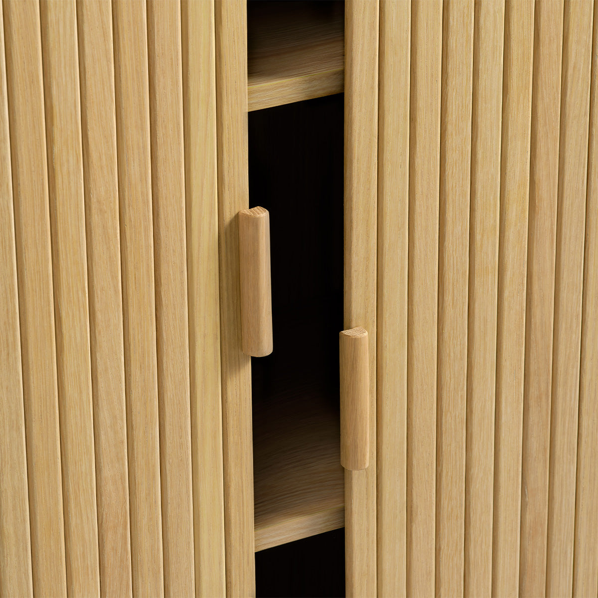 Buffet haut 2 portes - Bois - OLBIA