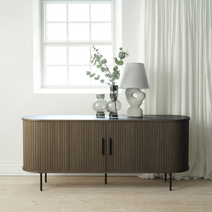 Buffet 180 cm 2 portes - Bois - ALBA