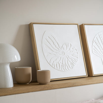 Tableau minimaliste ammonite - LACANAU