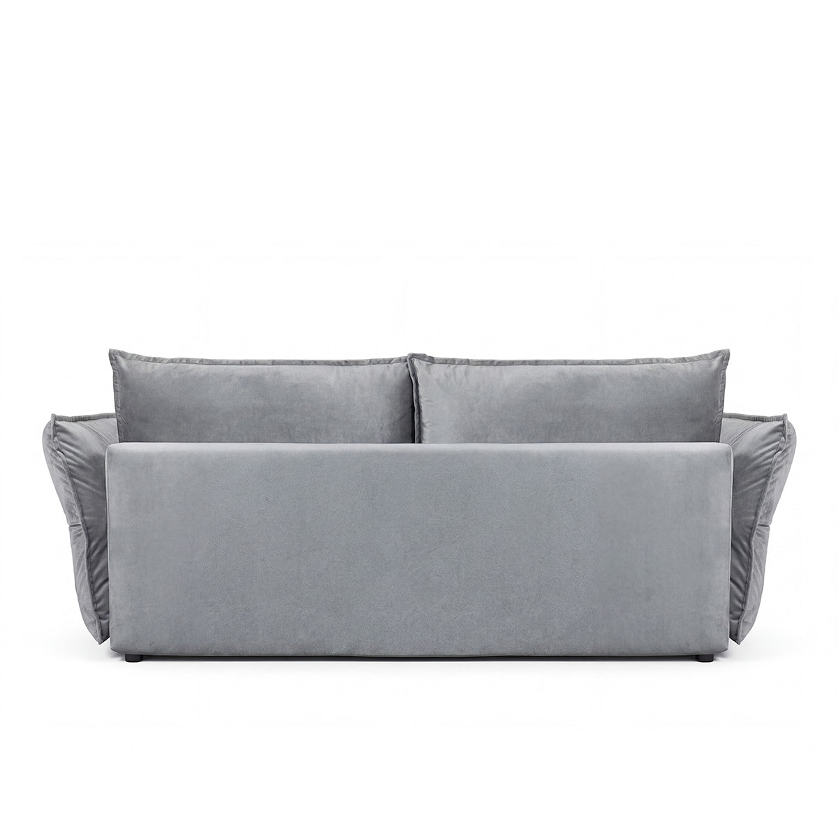 Canapé droit convertible - 3 places - Velours - VERDURO