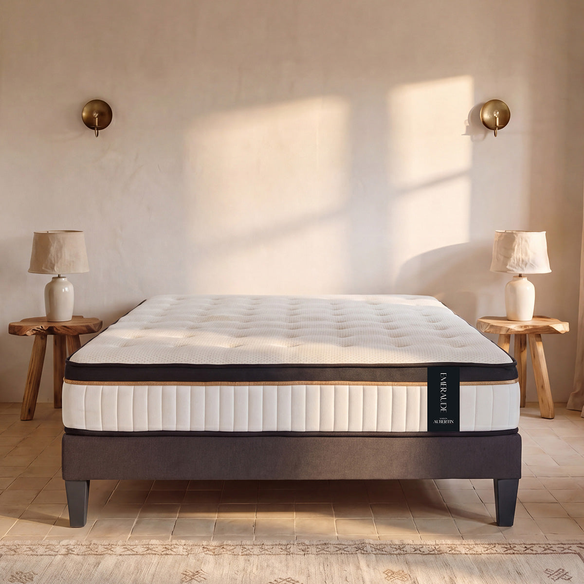 Matelas Mémoire de Forme - 24 cm - ÉMERAUDE