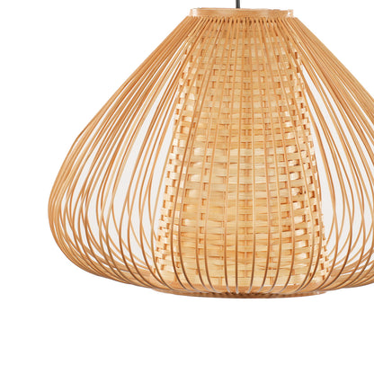 Suspension rotin naturel - POIRE