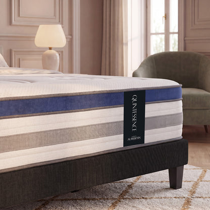 Ensemble Matelas QUINTESSENCE et Sommier AURORE
